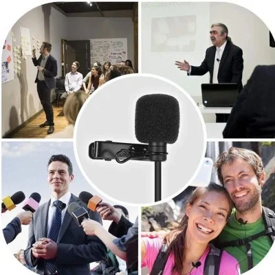 BOYA Lavalier Microphone For Ios And Pc - Black